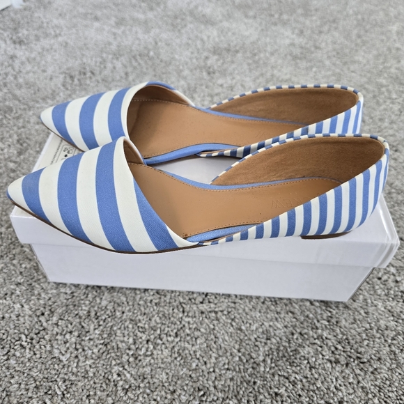 JCREW Size 6 Stripped flats - Picture 3 of 8